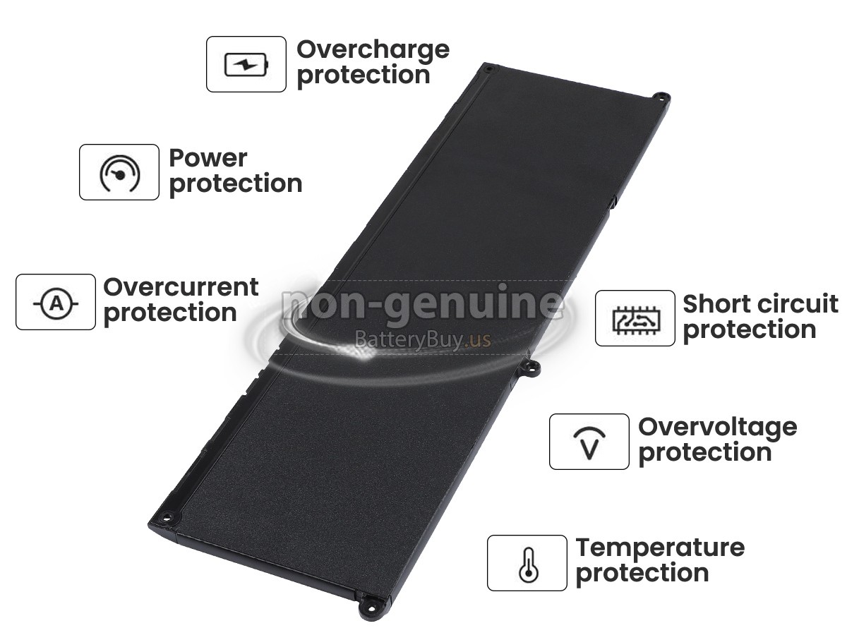 battery for Dell P132F003