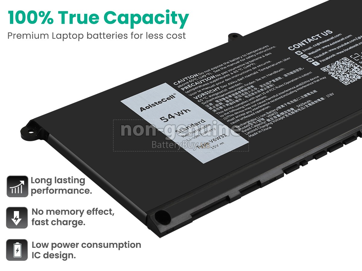 battery for Dell MVK11