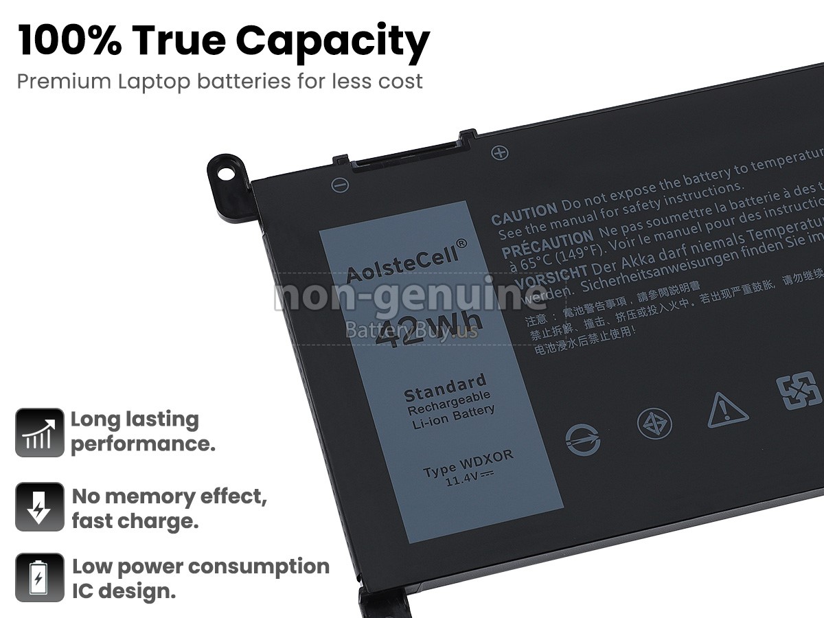 battery for Dell P32E