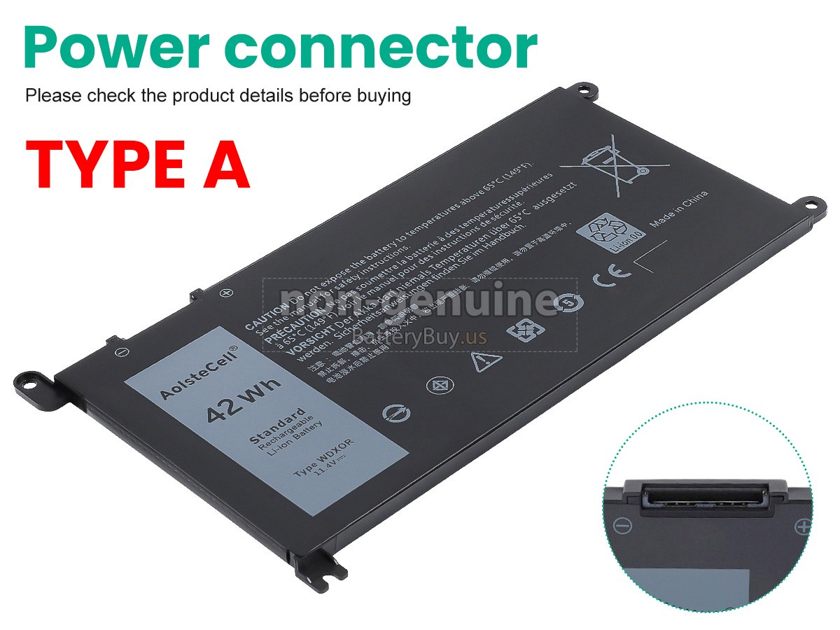 battery for Dell Inspiron 14 7000