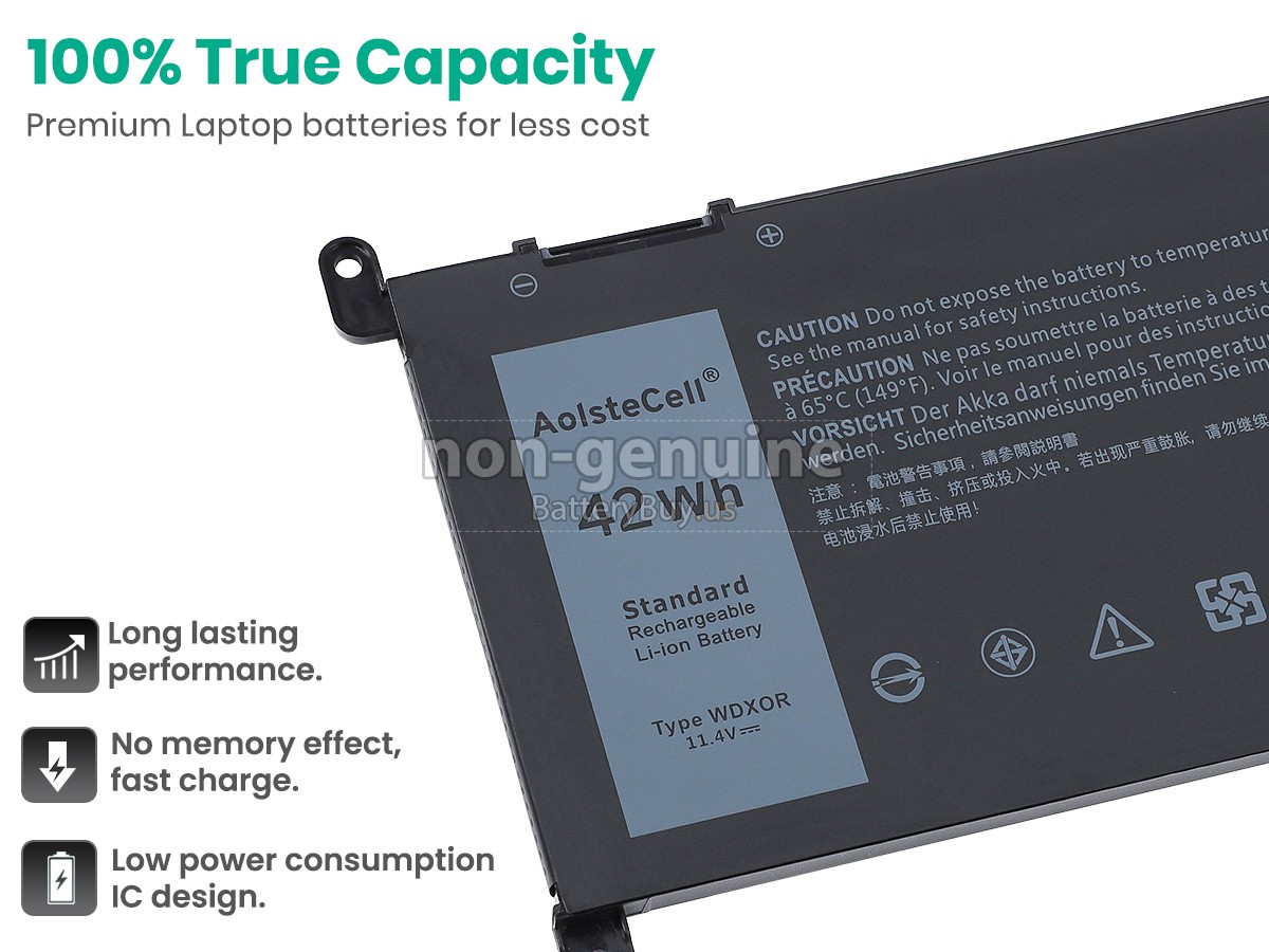 battery for Dell Inspiron 14 7000