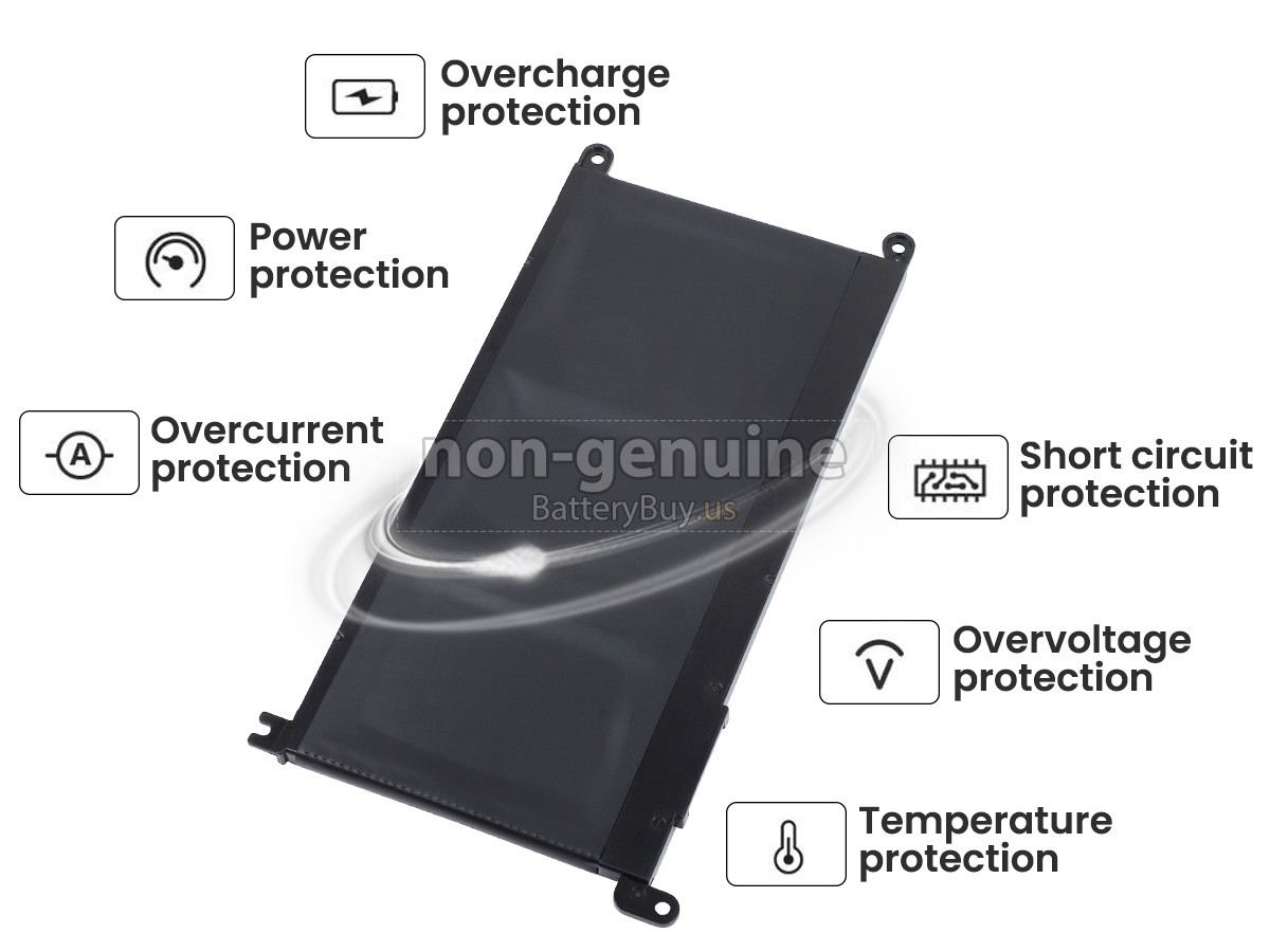 battery for Dell Inspiron 14 7000