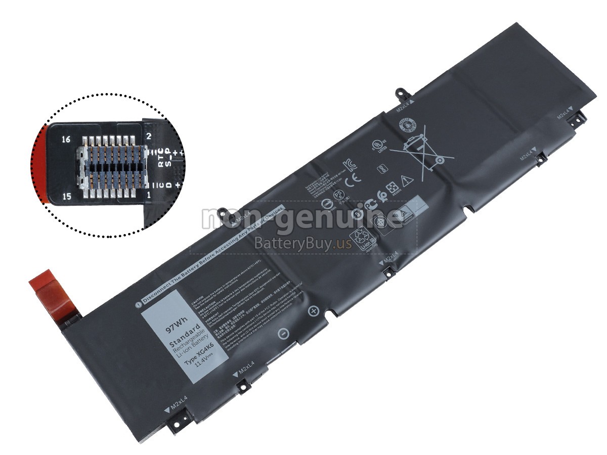 battery for Dell F8CPG