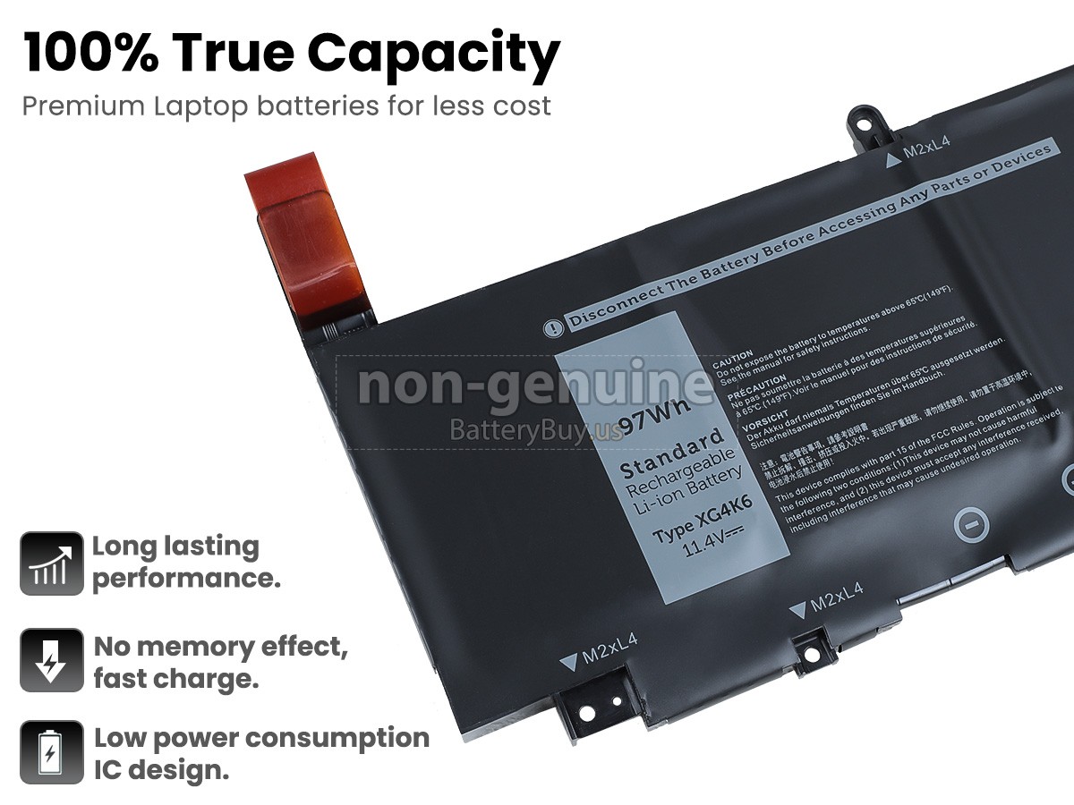 battery for Dell F8CPG