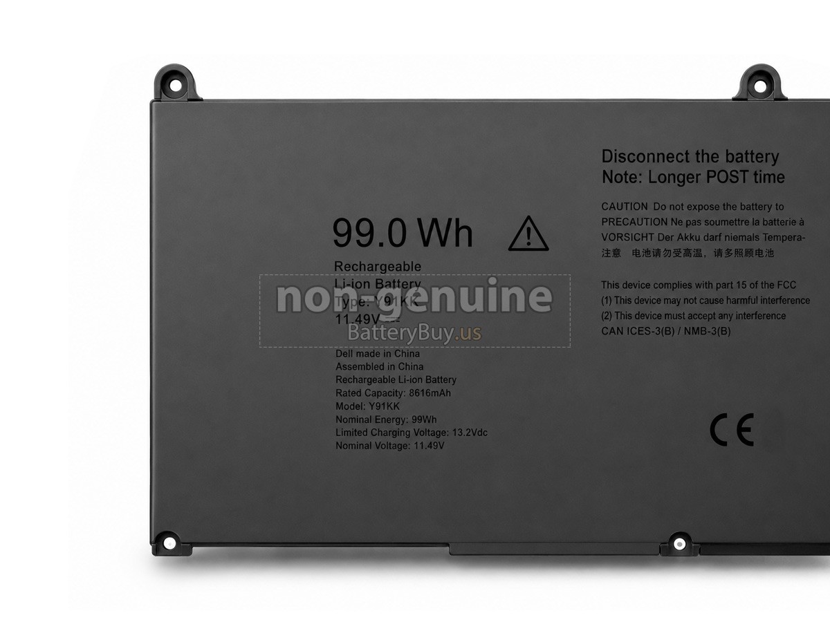 battery for Dell 00D1HD