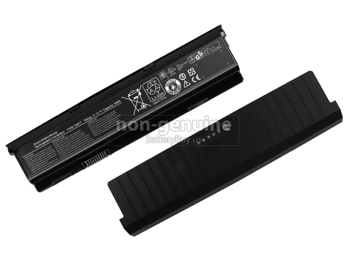 battery for Dell Alienware P08G