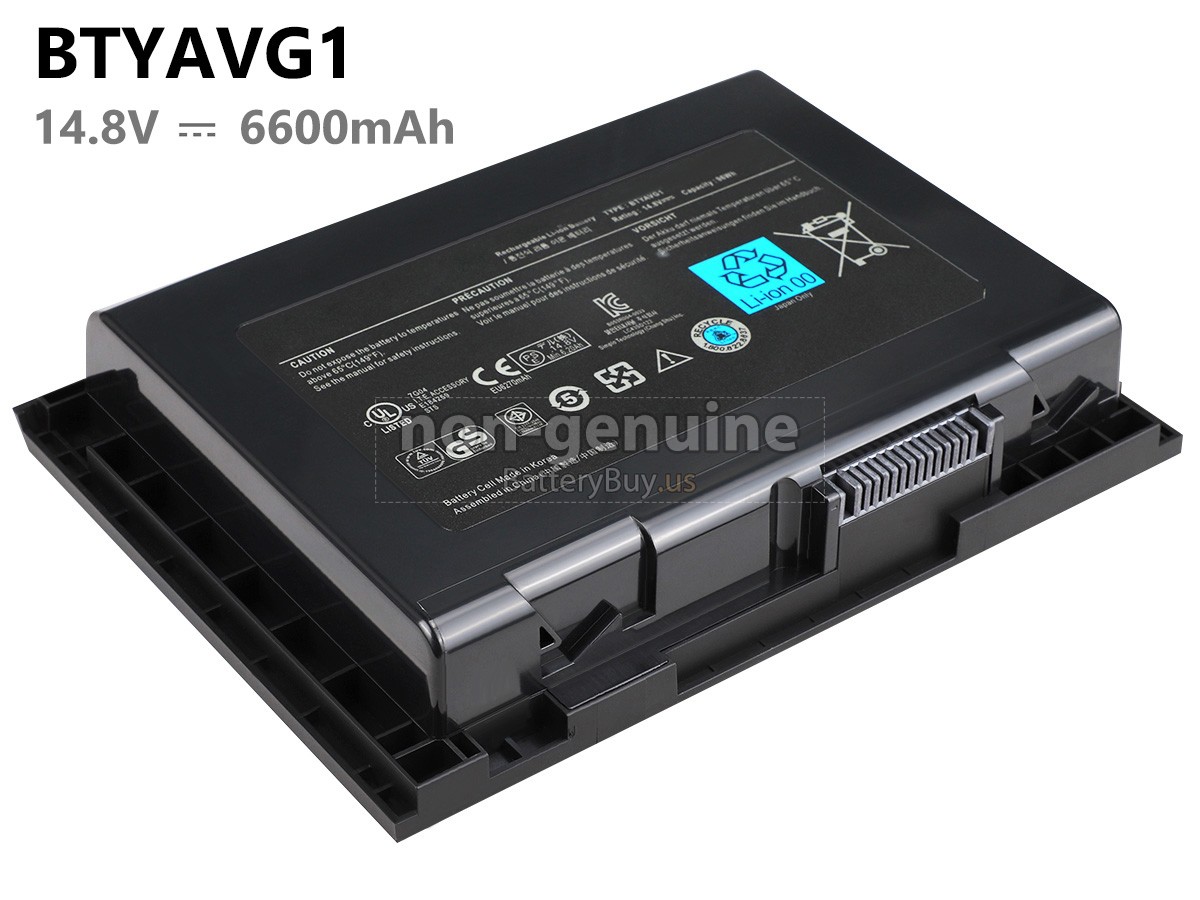 battery for Dell Alienware M18X