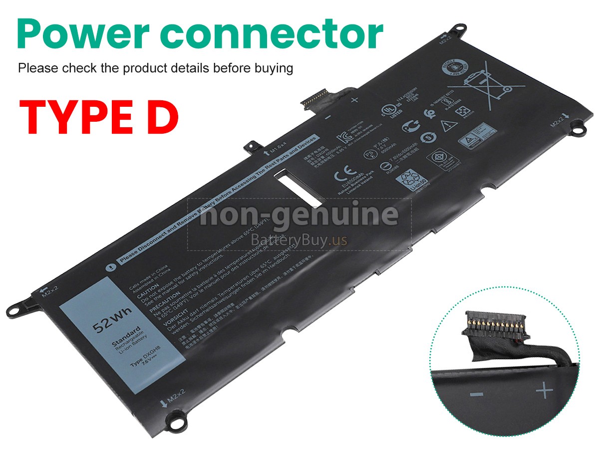 battery for Dell Inspiron 14 7000