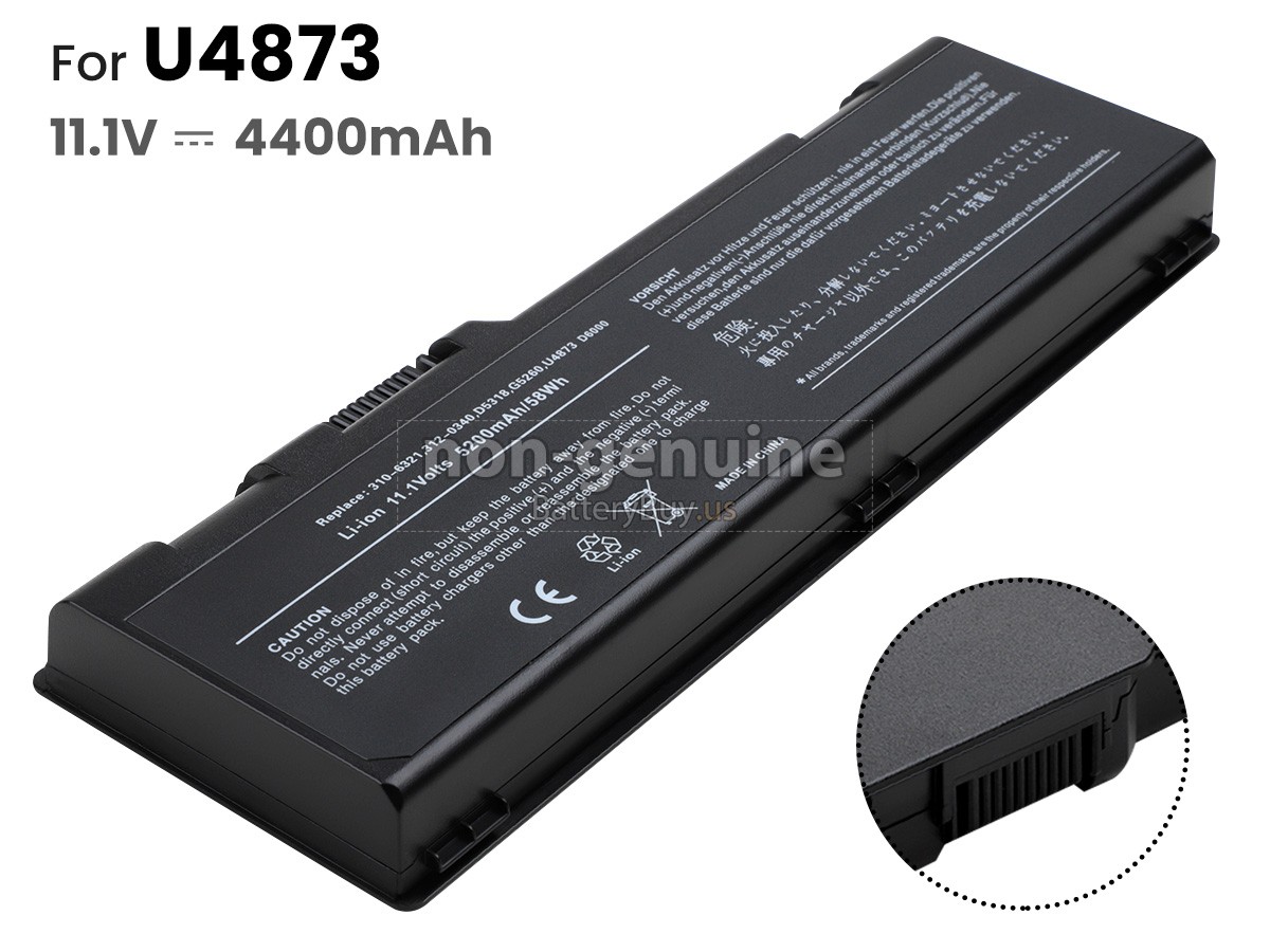 battery for Dell Inspiron 9200