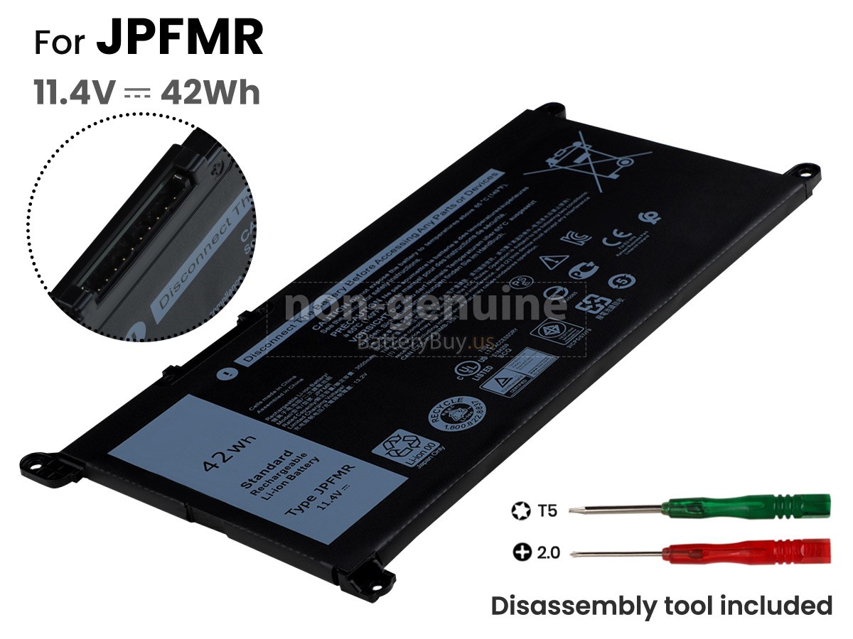 battery for Dell JPFMR