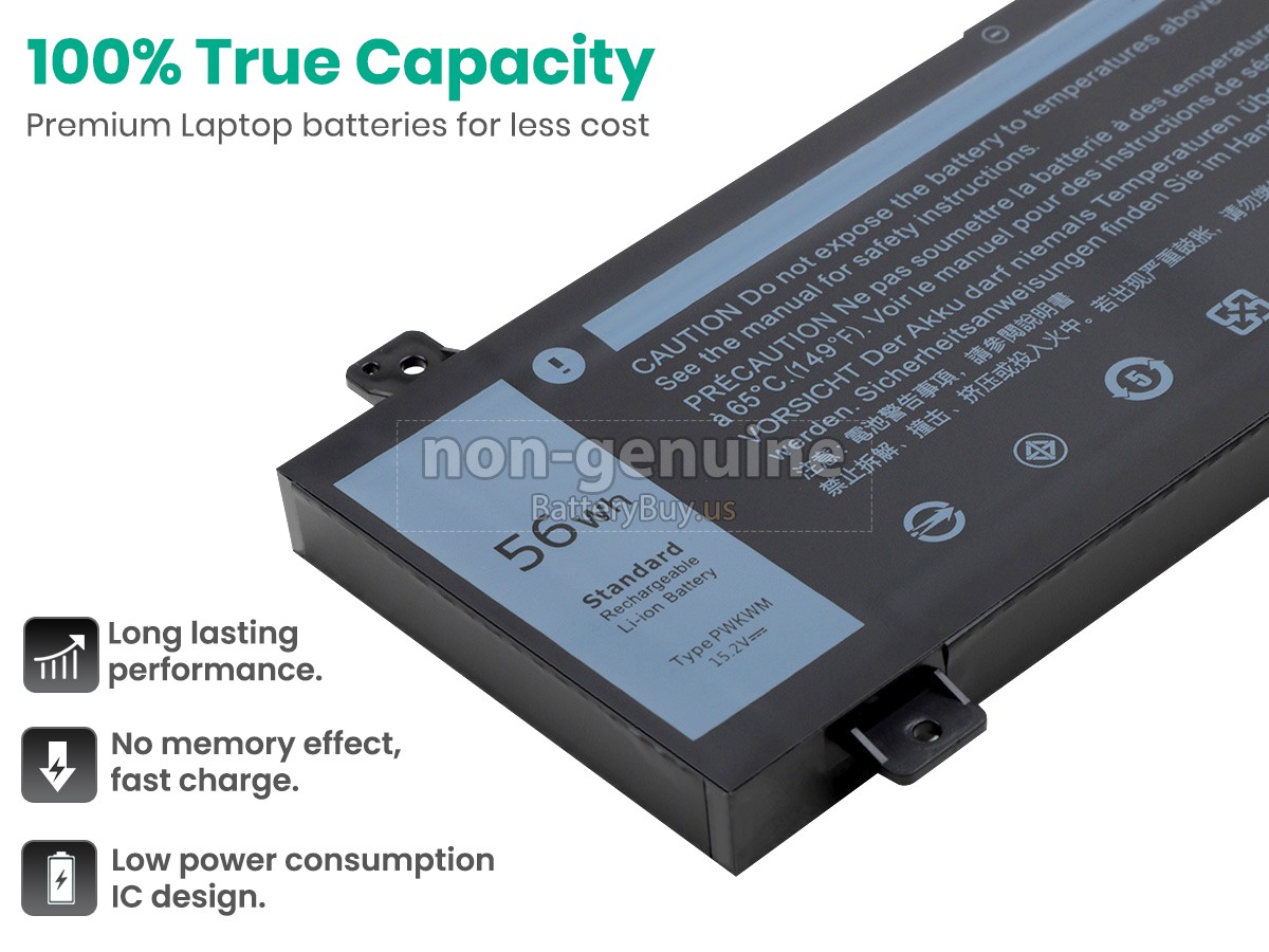battery for Dell Inspiron 14 7000