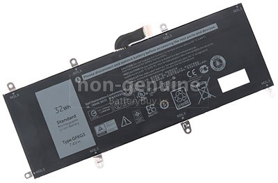 Battery for Dell T16G001 laptop