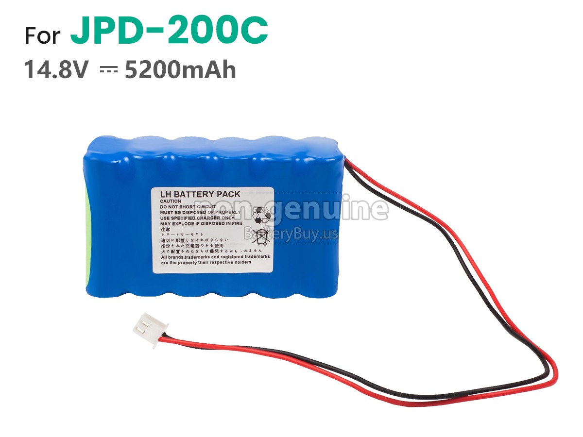 battery for Doppler JPD-200C