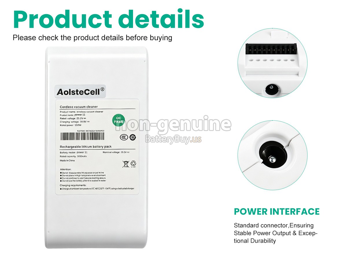 battery for Dreame POWER 11