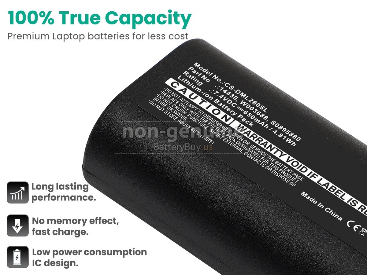 battery for Dymo PL200