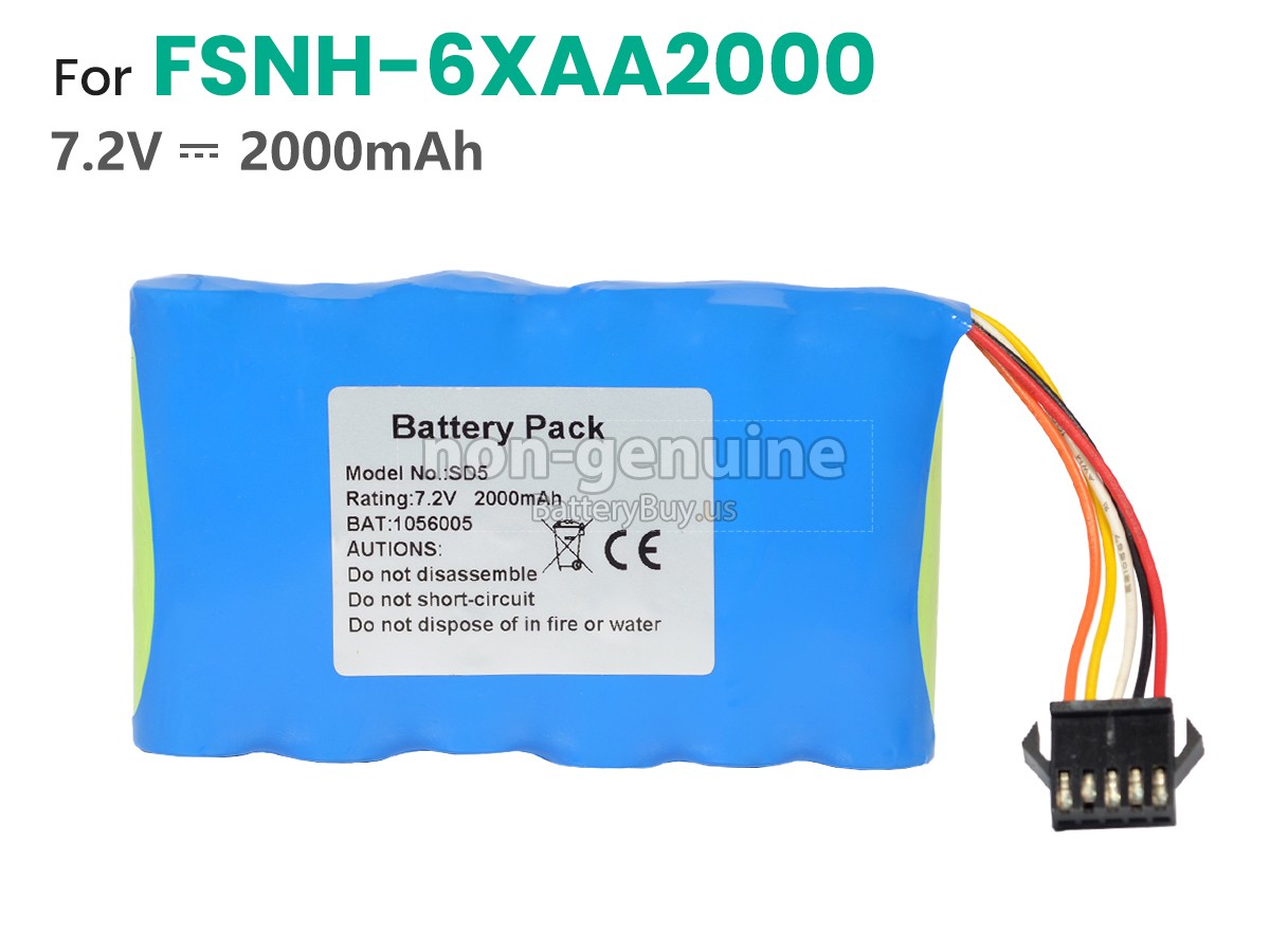 battery for EDAN SD6
