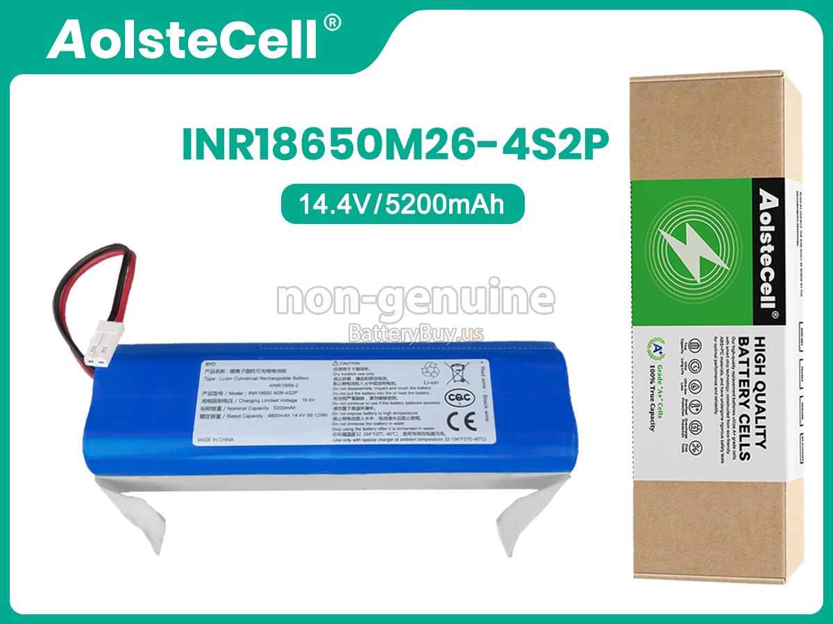 battery for Eufy INR18650M26-4S2P