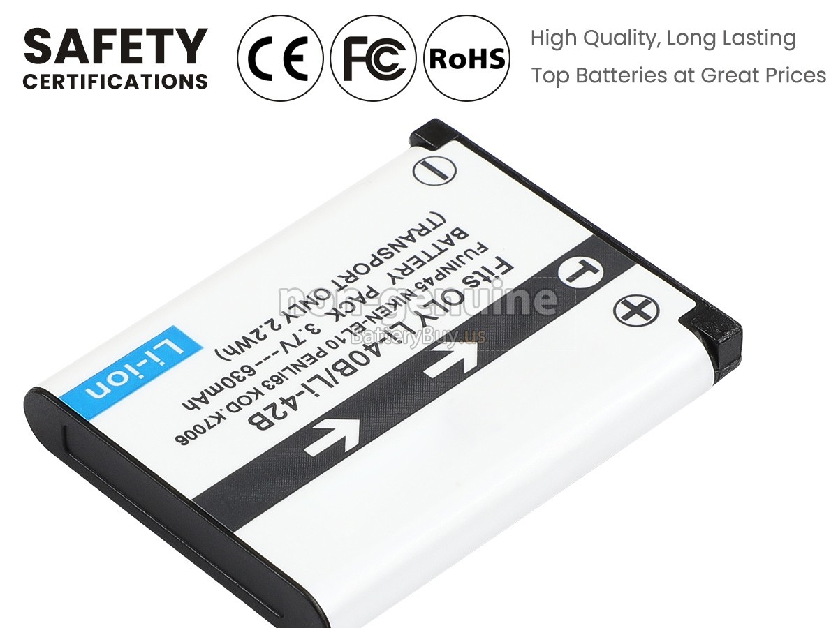 battery for Fujifilm FINEPIX XP15