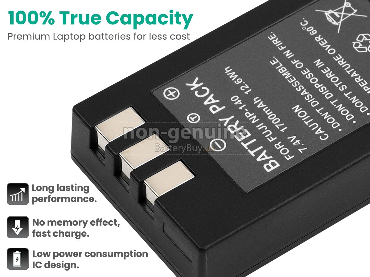battery for Fujifilm NP140