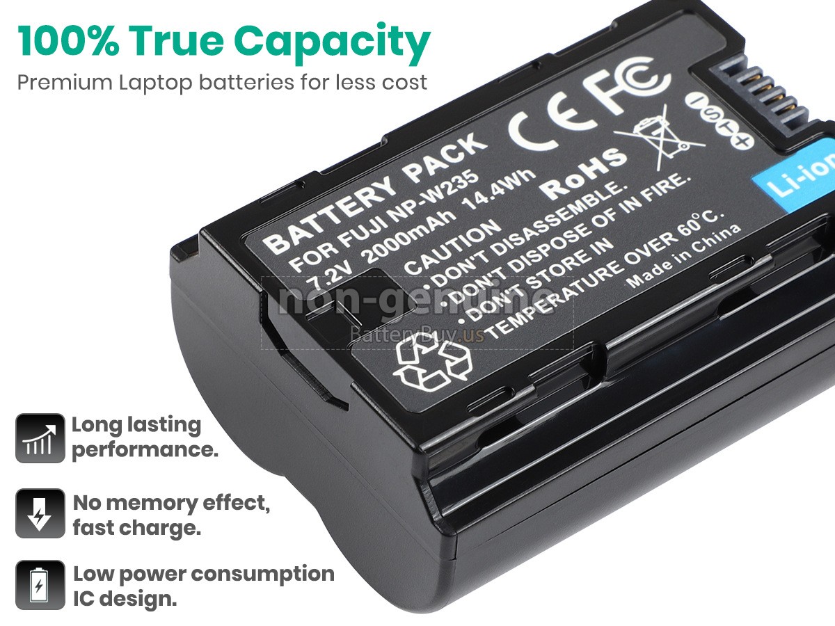 battery for Fujifilm X-S20