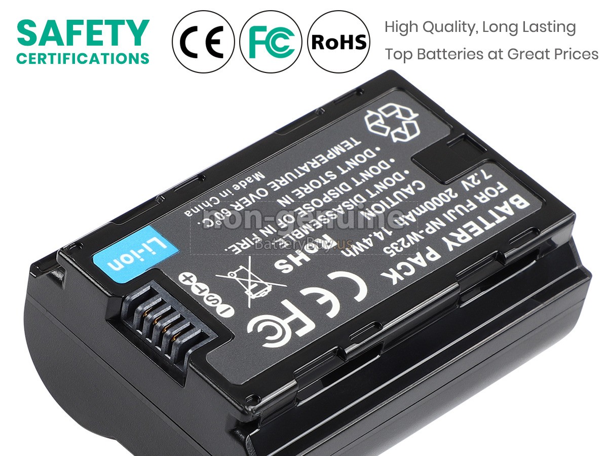 battery for Fujifilm X-S20