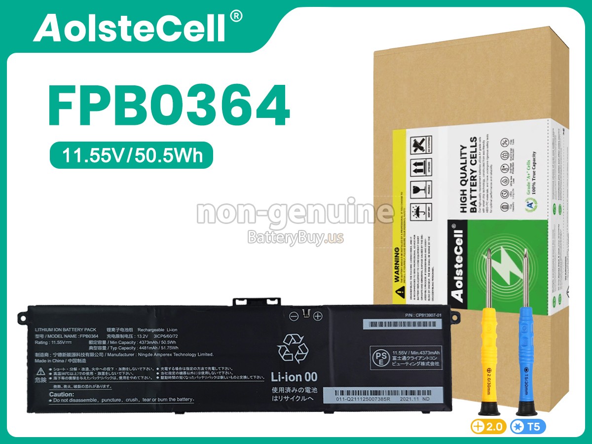 battery for Fujitsu FPB0369