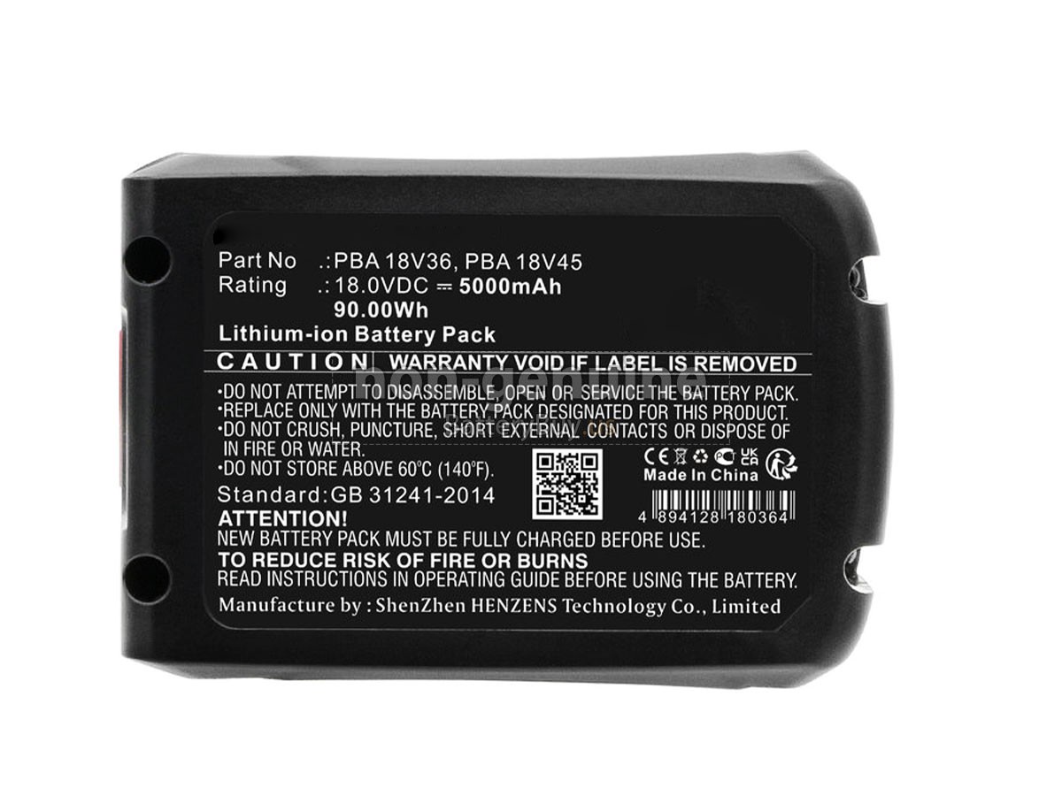battery for Gardena HEDGE TRIMMER COMFORTCUT 50/18V P4A SOLO