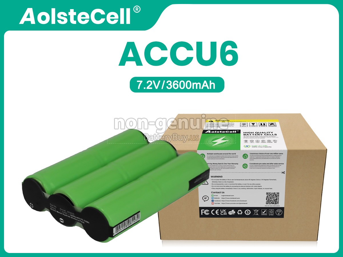 battery for Gardena WOLF GARTEN GRASSCHERE