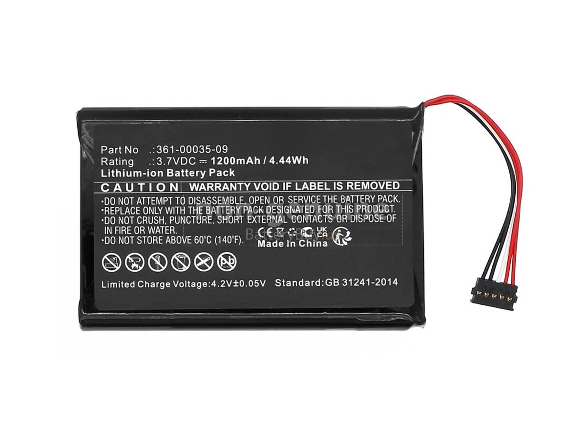 battery for Garmin 361-00035-16