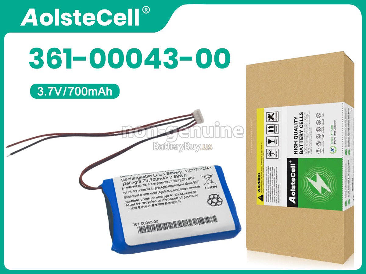 battery for Garmin 361-00043-00