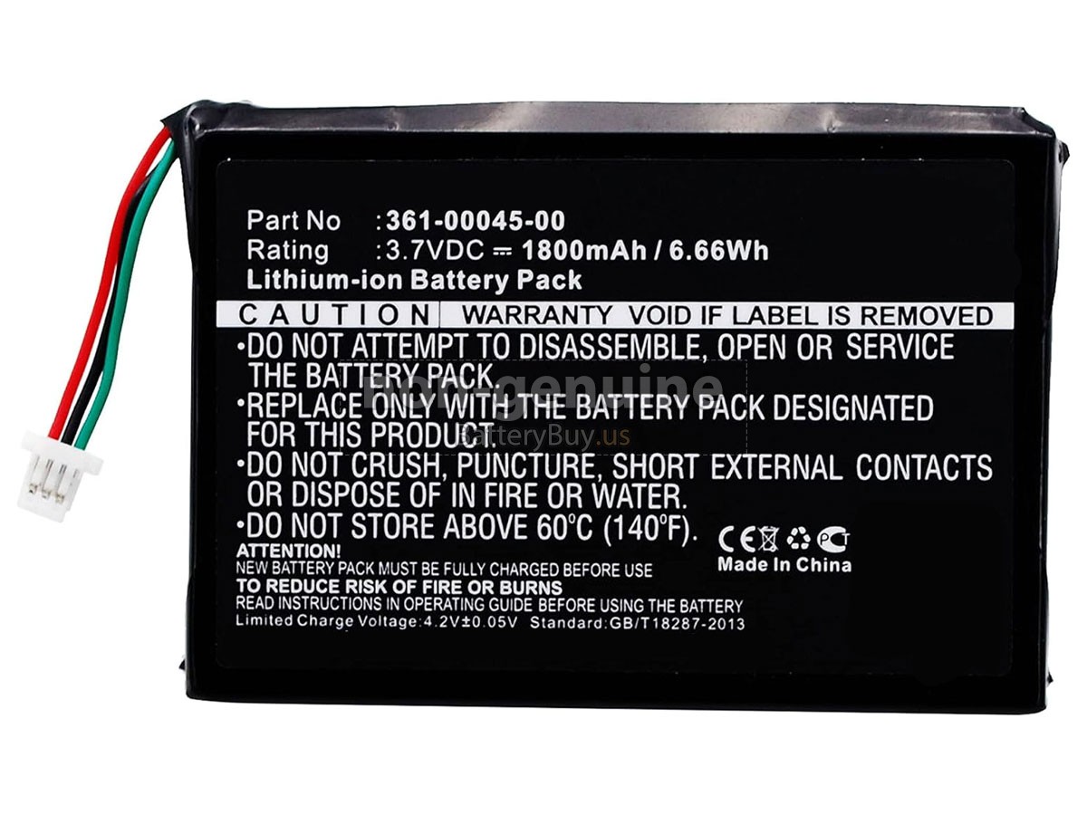 battery for Garmin 361-00045-