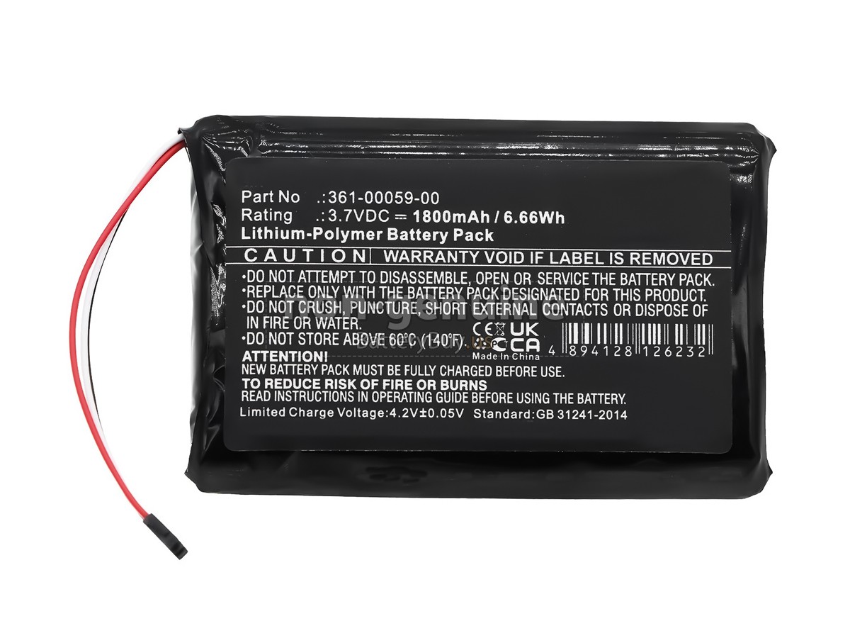 battery for Garmin ZUMO 390LM