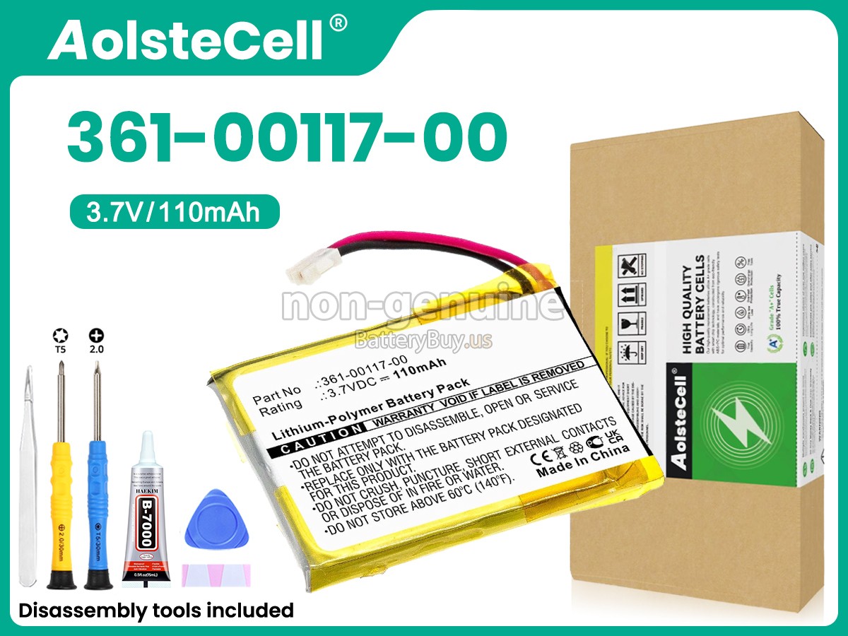 battery for Garmin 361-00117-00