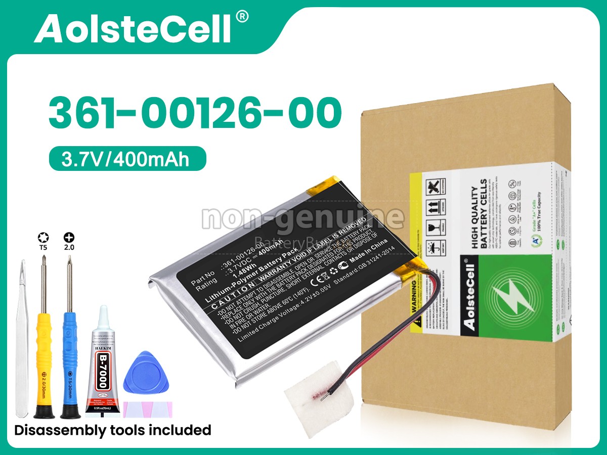 battery for Garmin 361-00126-00