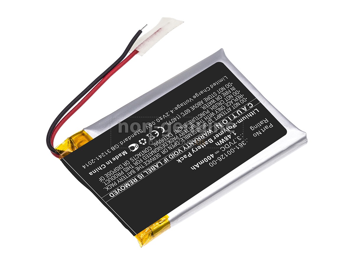 battery for Garmin 361-00126-00