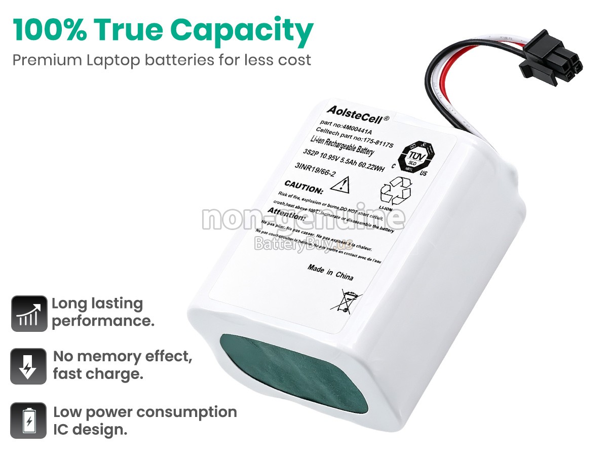 battery for GE 175-8117S