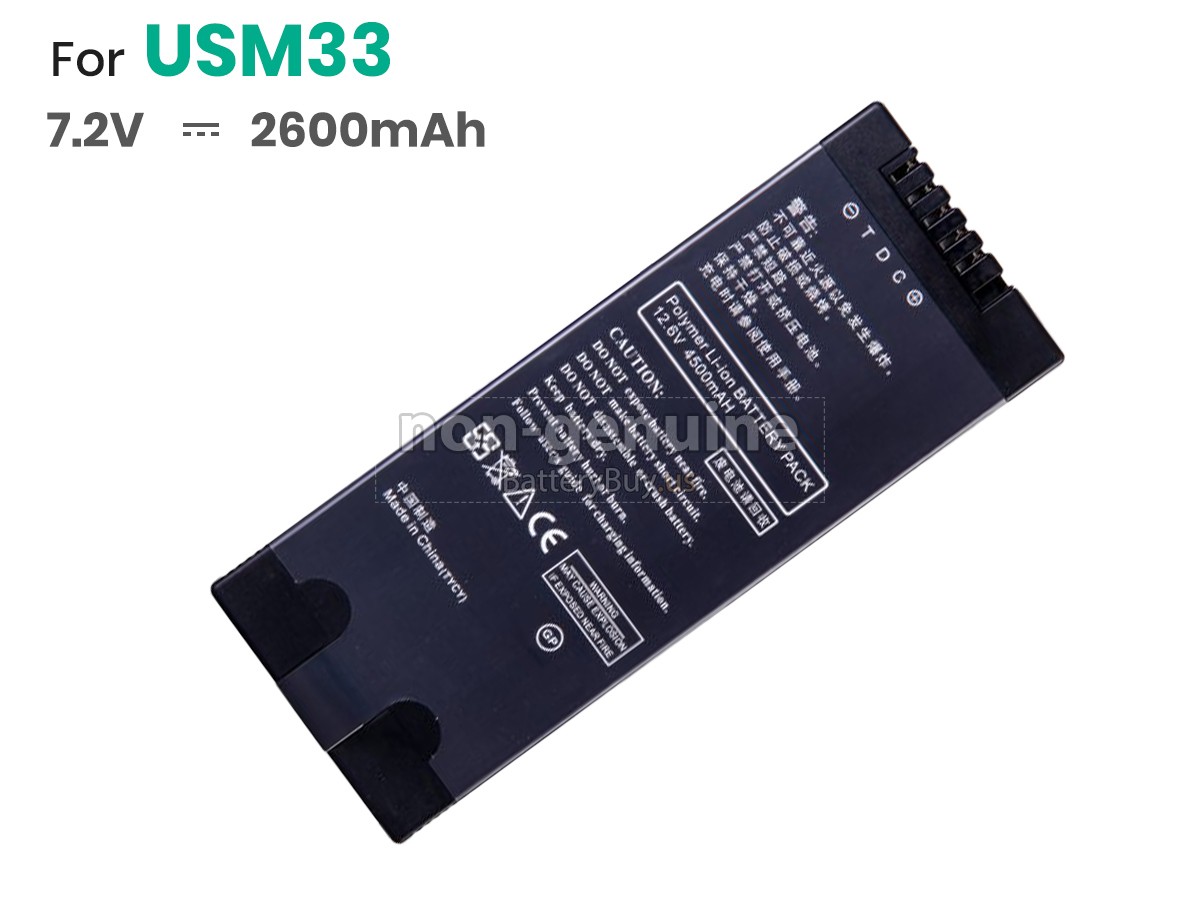 battery for GE INSPECTION USM33