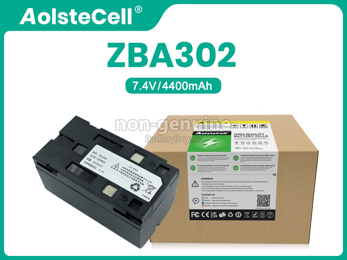 battery for Geomax ZT30