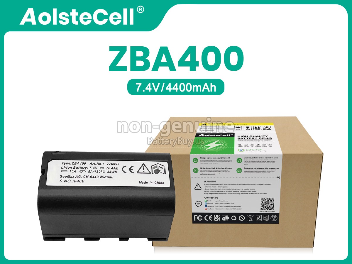 battery for Geomax ZT80