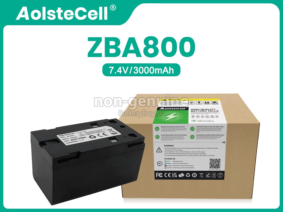 battery for Geomax ZBA800