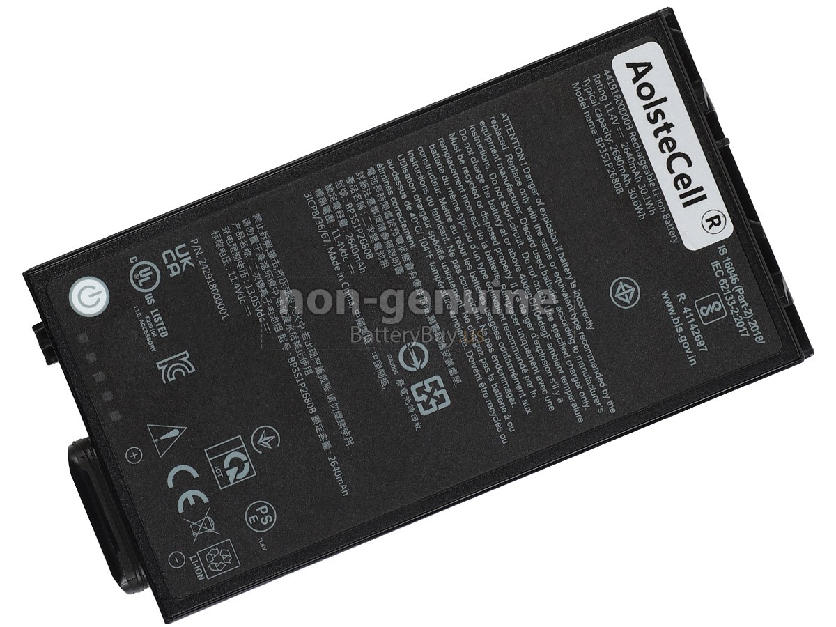 battery for Getac BP3S1P2680B