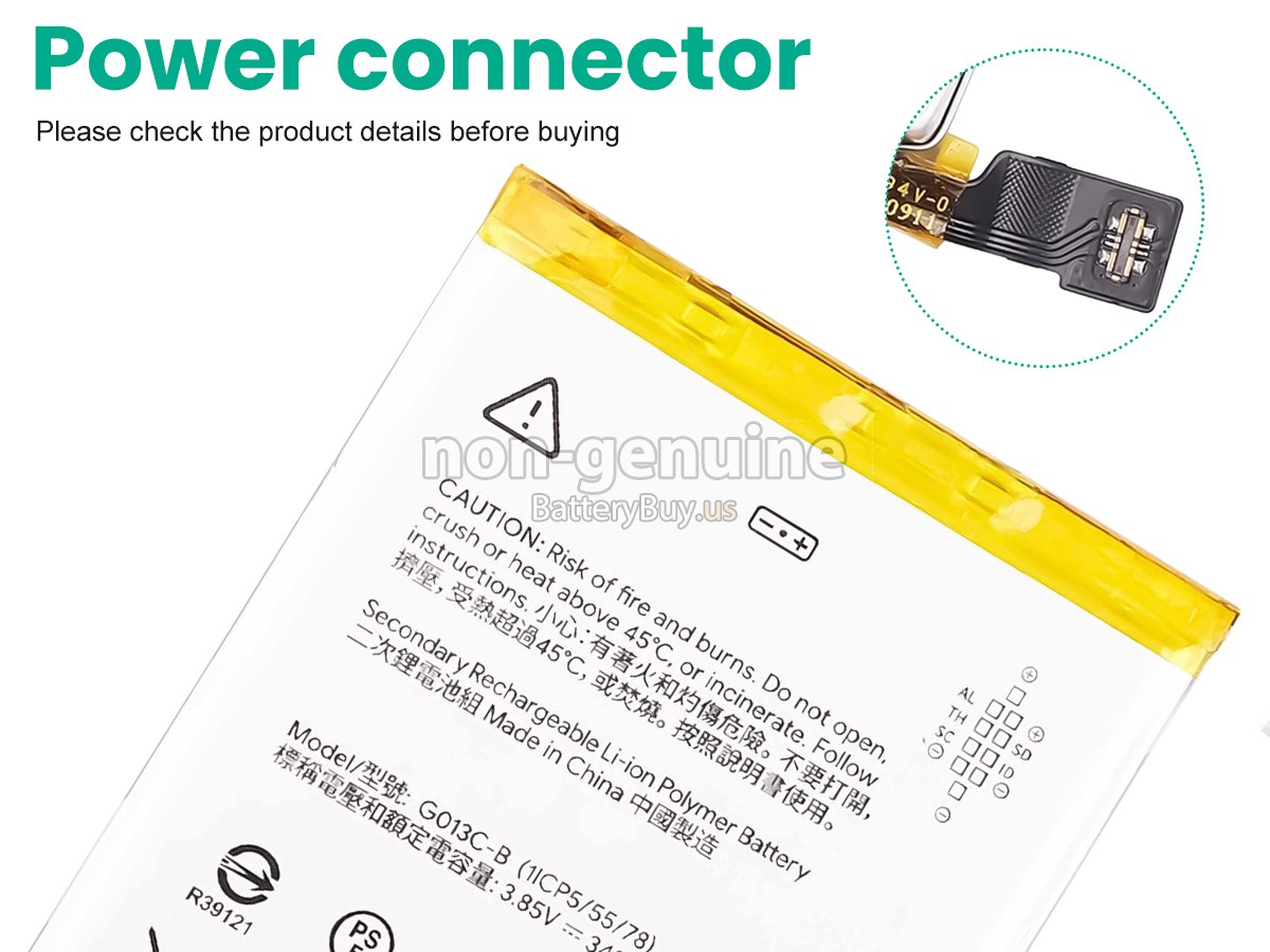 battery for Google G013C-B