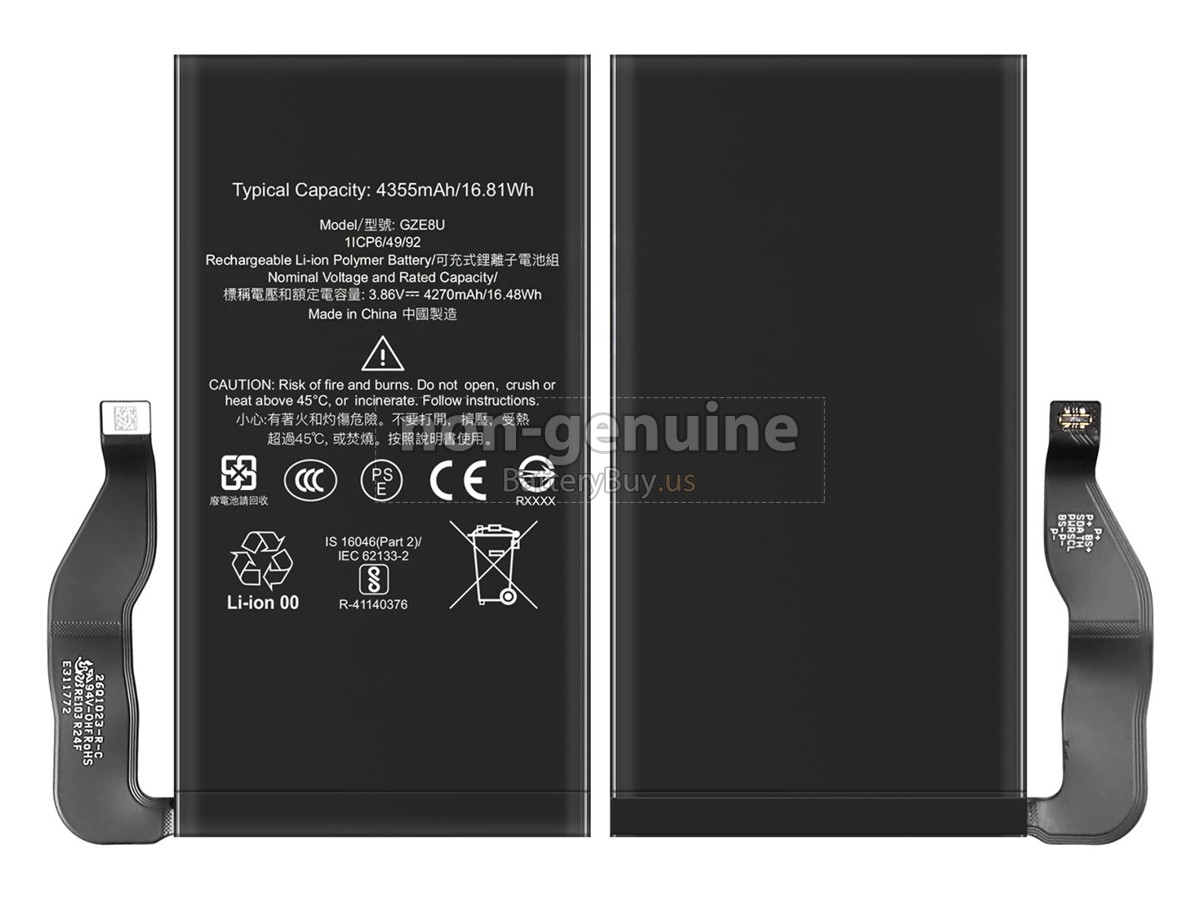 battery for Google GZE8U