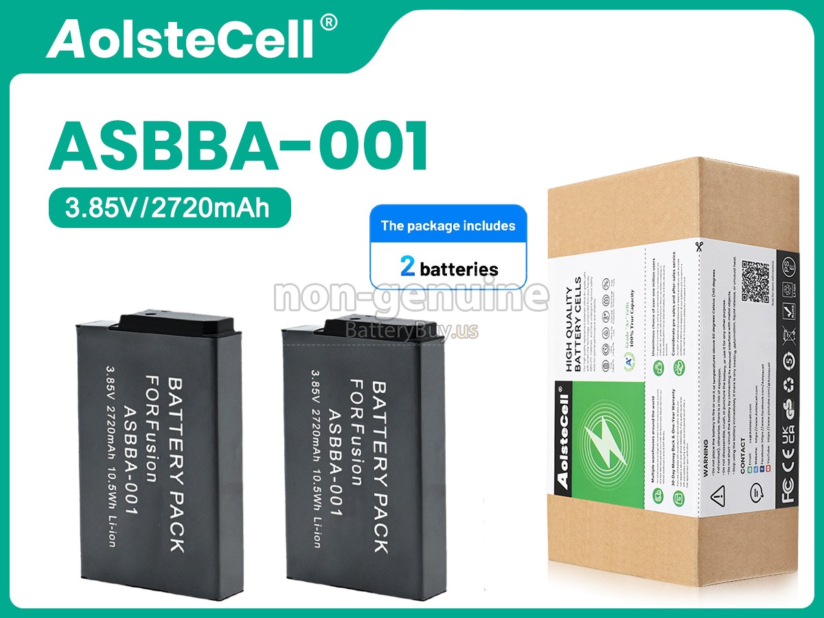 battery for GoPro 601-12862-000