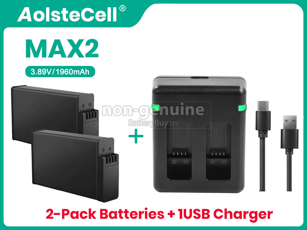 battery for GoPro MAX2 ENDURO