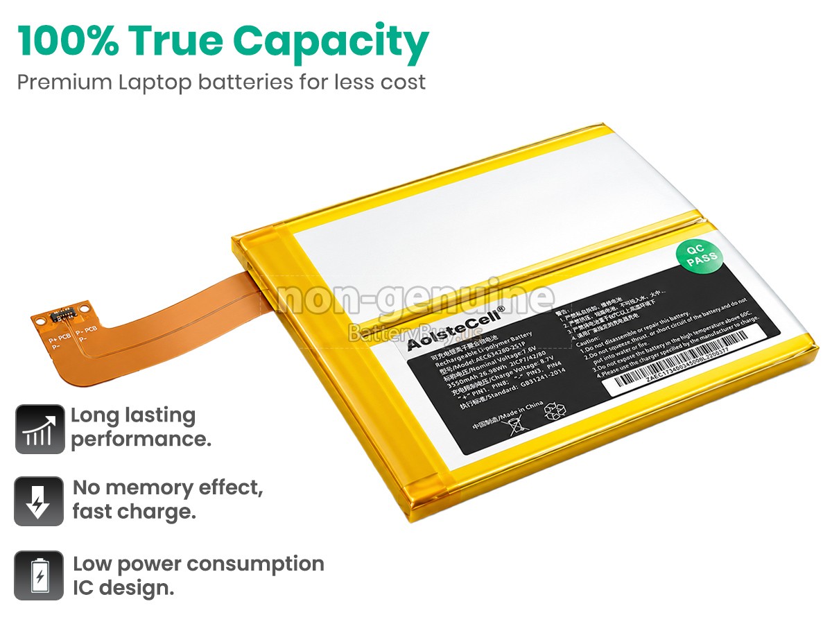 battery for GPD 634280