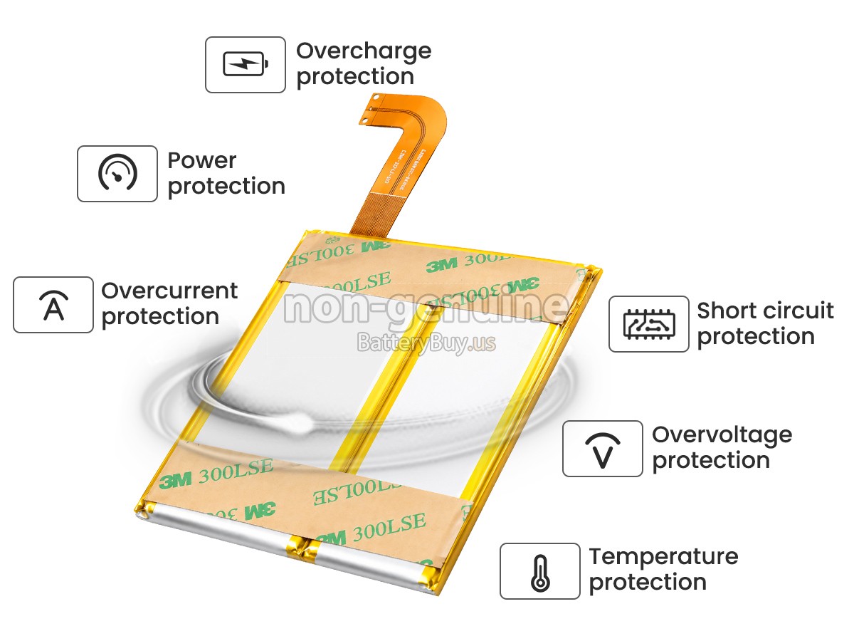 battery for GPD 634280