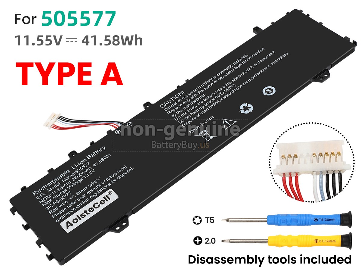 battery for Haier 505577