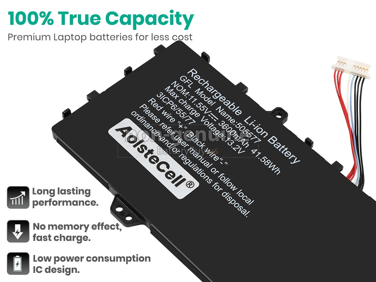 battery for Haier 505577
