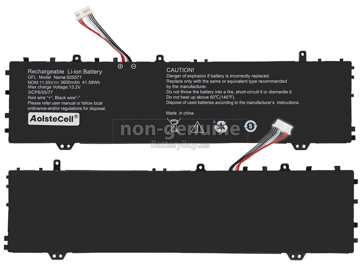 battery for Haier 505577